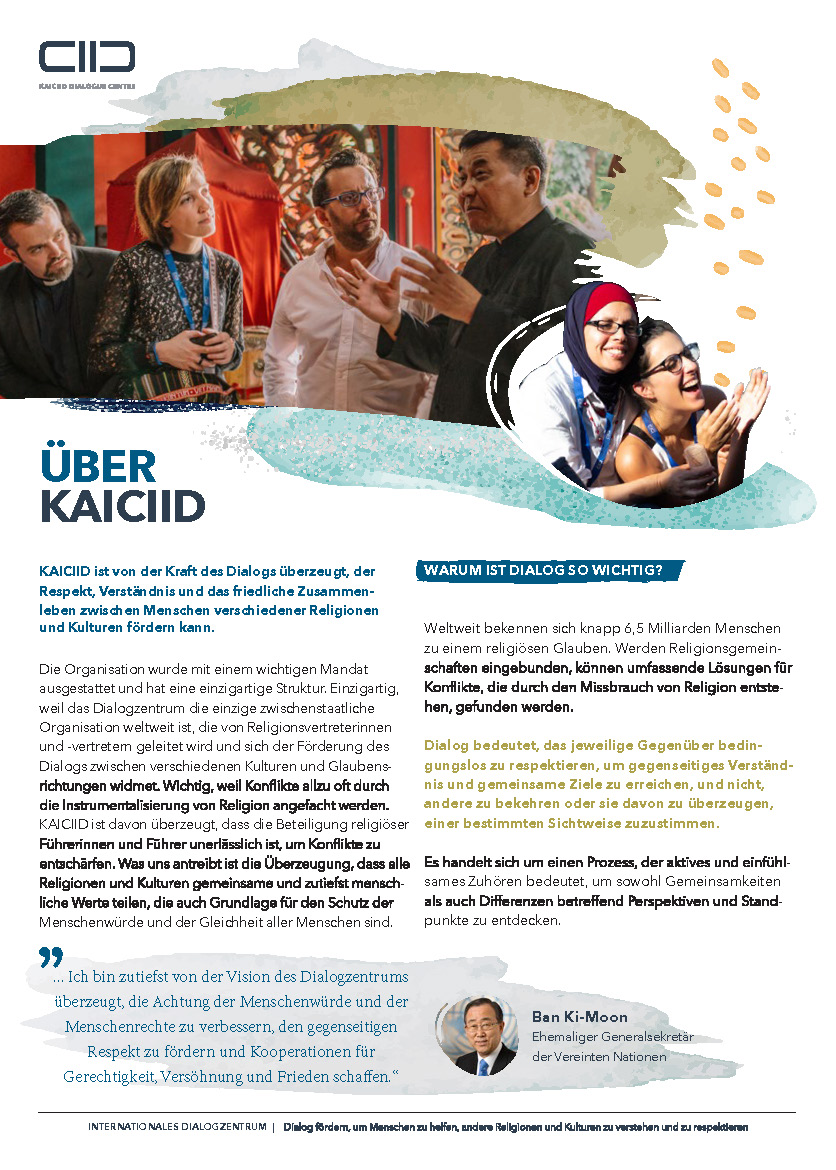 KAICIID Factsheet (DE)