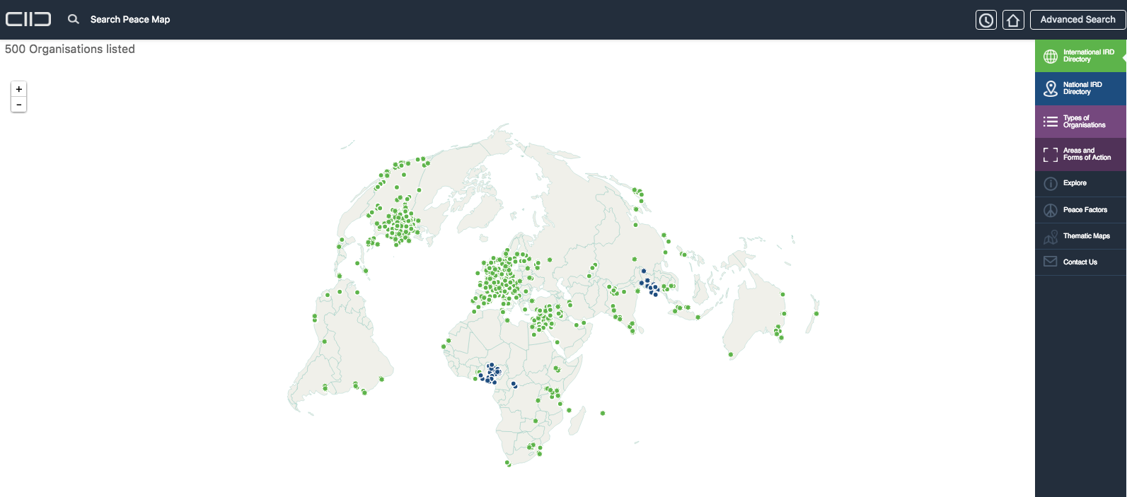 Peacemap