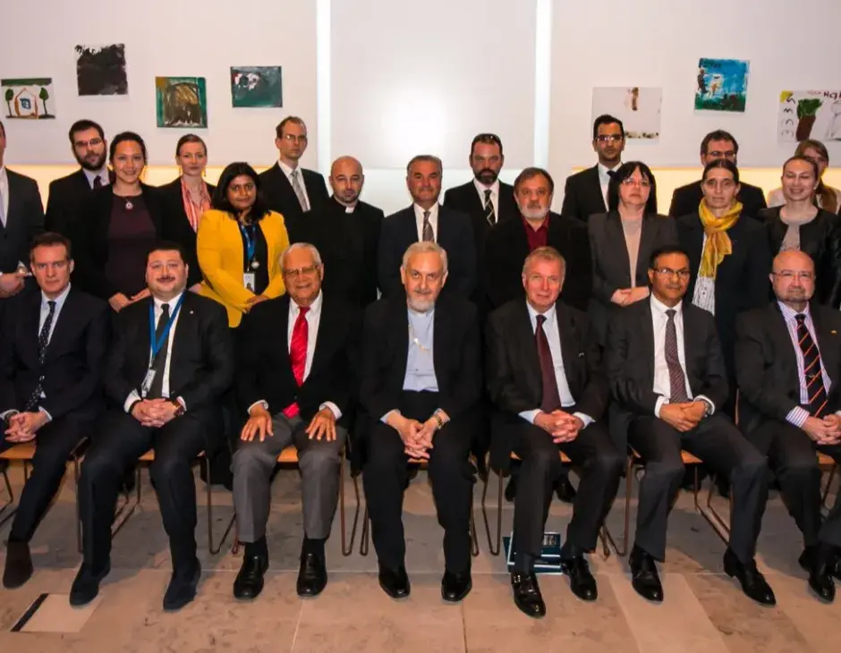 Visit of a delegation of policy makers and religious leaders from Hungary to the KAICIID Dialogue Centre, May 25, 2016. Photo: KAICIID